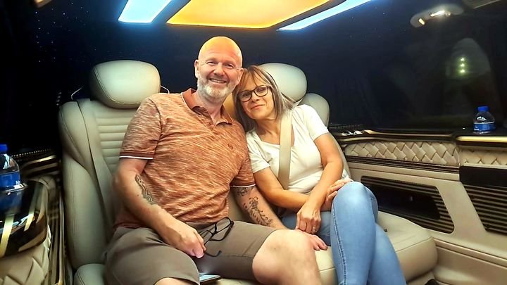 Yıldızlı tavan altında romantik bir transfer